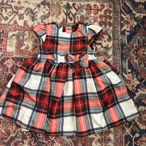 H&M Red and White Plaid Kids Dress
